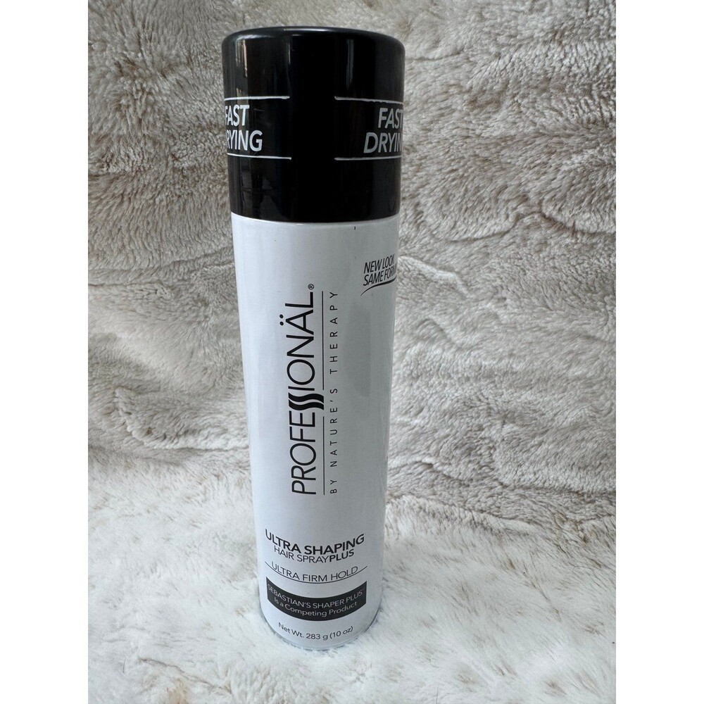 Professional Nature's Therapy Ultra Shaping Plus Hair Spray Ultra Firm Hold 10oz